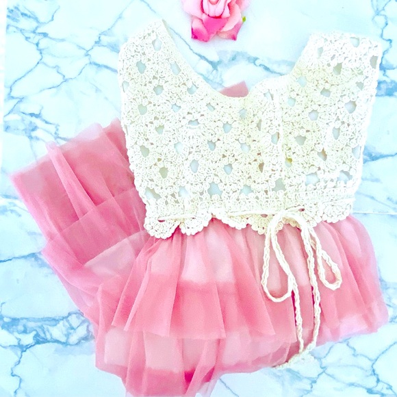 💕Pretty Pink Midi Dress SZ X-Large - Picture 16 of 16